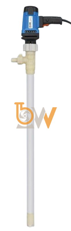 Bơm bơm axit kiềm thùng phuy model JDT-1000W-PVDF