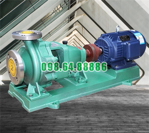 Giá máy bơm cánh hở li tâm trục ngang IHK80-50-200 lưu lượng 13-60 m3/h