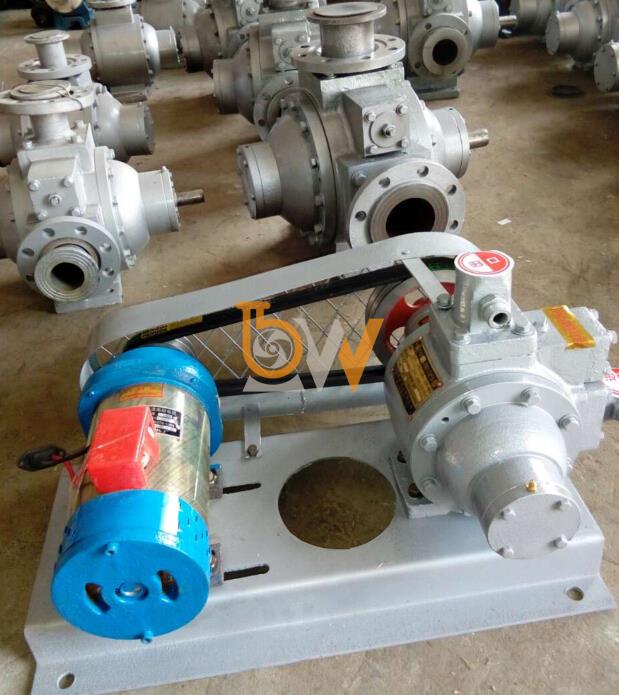 Bơm khí dầu mỏ hóa lỏng YAB35-5 động cơ YB160M-4 hút xả 3 inch
