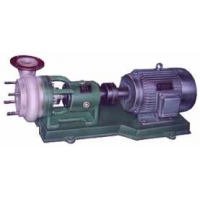 Bơm hóa chất trục rời chịu axit series FSB đầu nhựa trắng