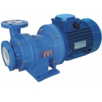 Máy bơm dùng cho nhiều loại axit lòng bơm lót nhựa C - MAG - PL