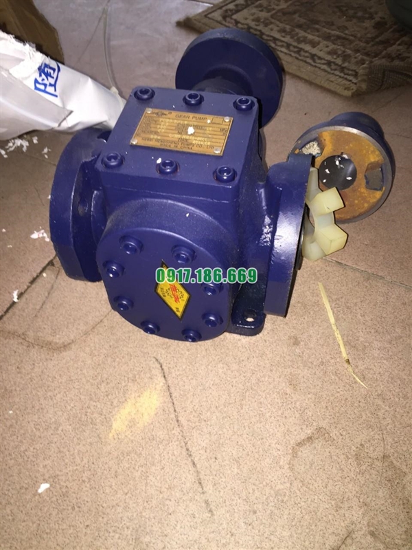 Bơm bánh răng 1,6m3 áp suất 16bar động cơ 2,2kw