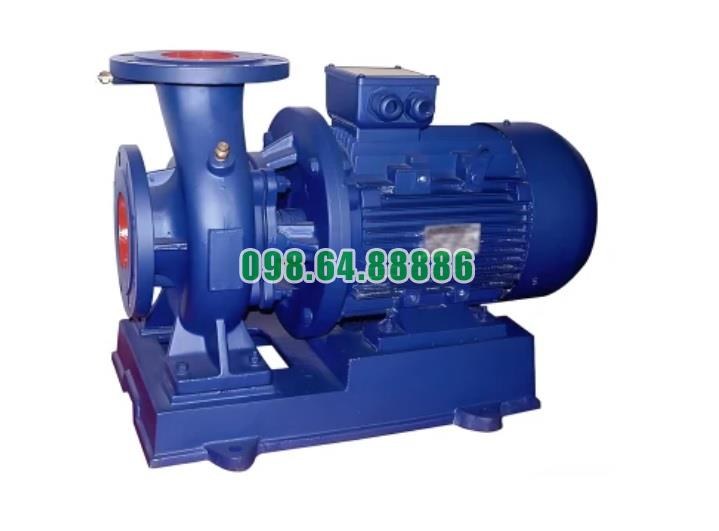 Bơm li tâm trục ngang SLW100-ISW100-125 động cơ 11 kw năng suất 76%
